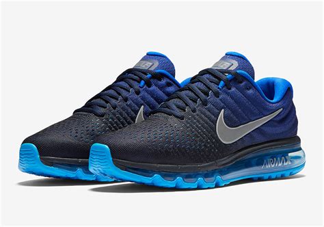 nike 2017 zwart blauw|Black Air Max 2017 Nike Air Shoes.